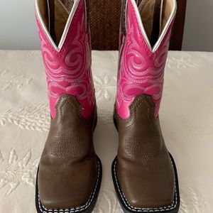 New Durango Kids Cowboy Boots (worn once)
